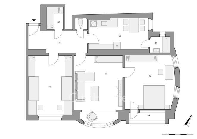 Prodej bytu 3+1, Praha - Smíchov, Na Václavce, 100 m2
