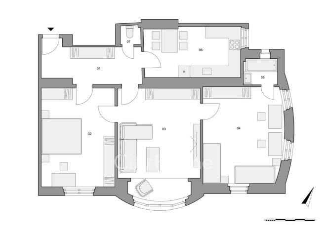 Prodej bytu 3+1, Praha - Smíchov, Na Václavce, 96 m2