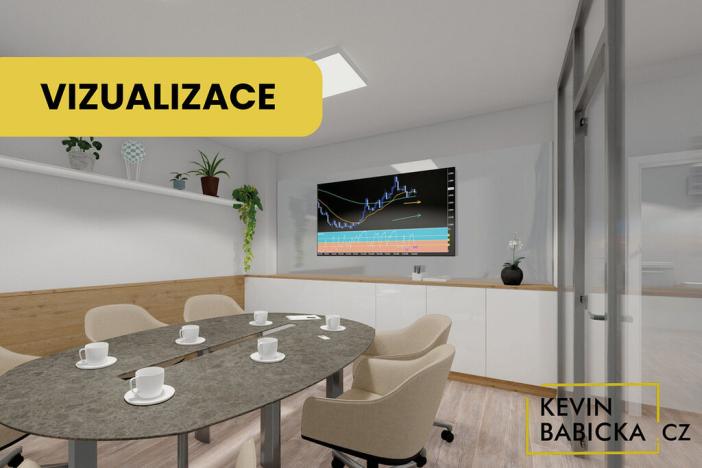 Prodej kanceláře, Brno - Královo Pole, Mojmírovo náměstí, 65 m2