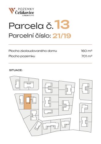 Prodej pozemku, Čelákovice - Záluží, Mstětická, 701 m2