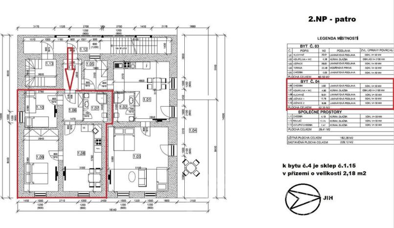 Prodej bytu 3+kk, Kašperské Hory, Zlatá stezka, 52 m2