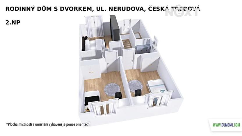 Prodej rodinného domu, Česká Třebová, Nerudova, 60 m2