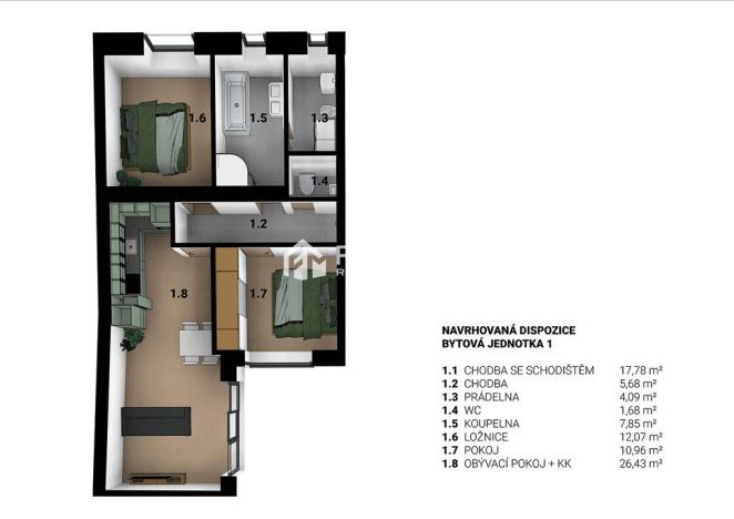Prodej pozemku, Brno - Líšeň, Podolská, 431 m2