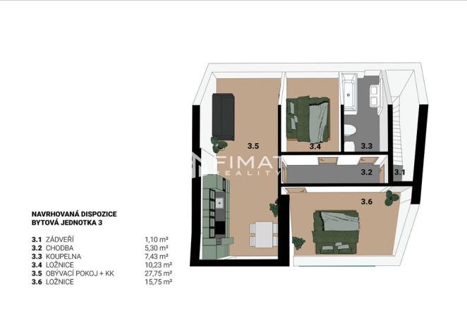 Prodej pozemku, Brno - Líšeň, Podolská, 431 m2
