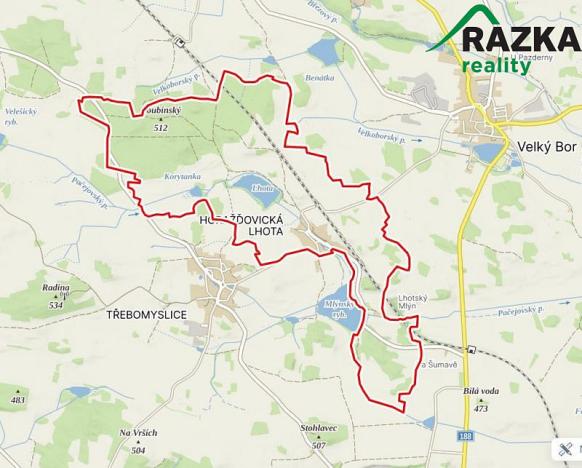 Prodej pole, Horažďovice, 13970 m2