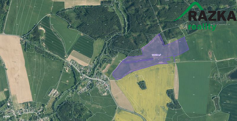 Prodej pole, Tisová, 159359 m2