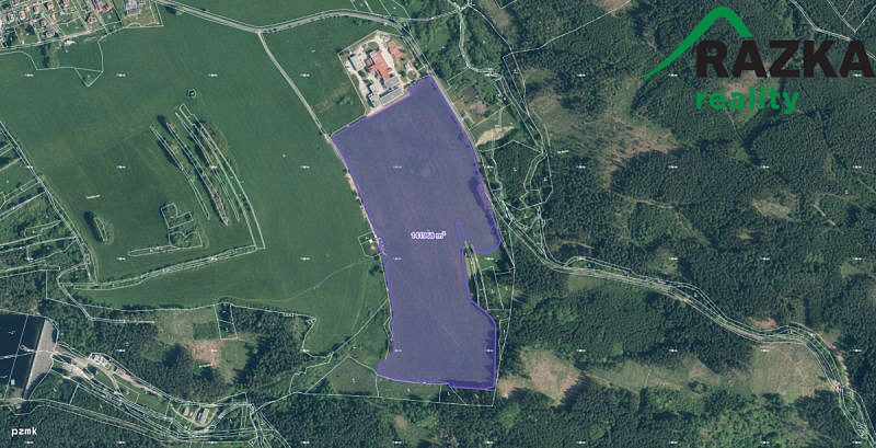 Prodej pole, Halže, 141968 m2