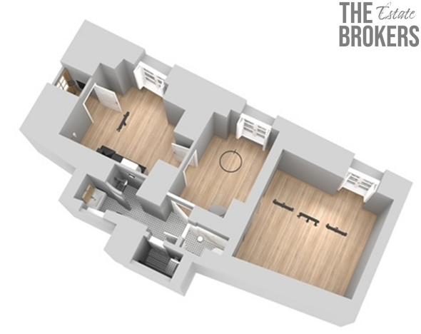 Pronájem bytu 2+1, Praha - Hradčany, Nový Svět, 72 m2