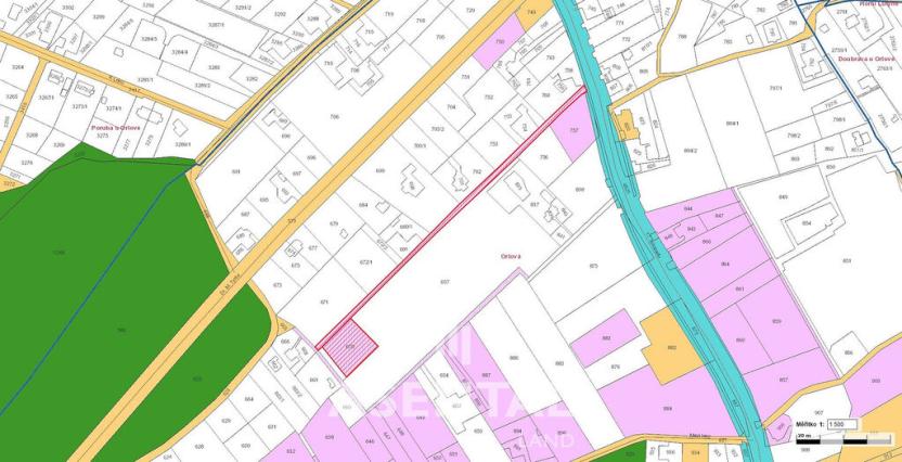 Prodej pozemku, Orlová, 17. listopadu, 1072 m2