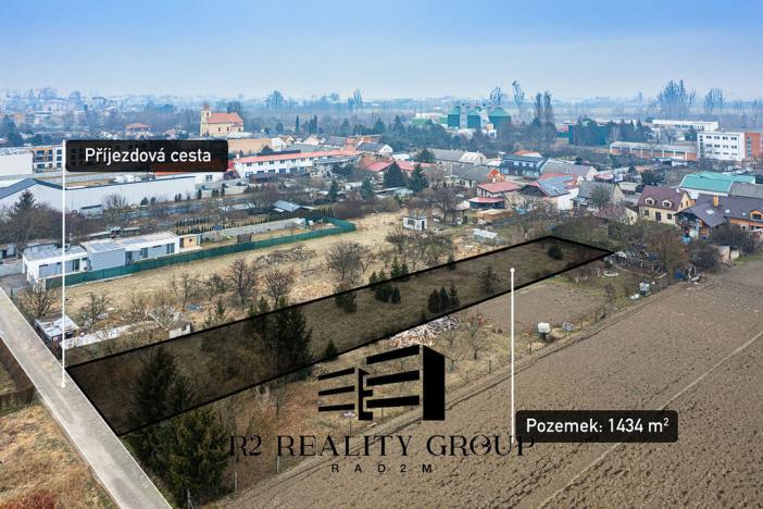 Prodej pozemku, Olomouc, 1434 m2