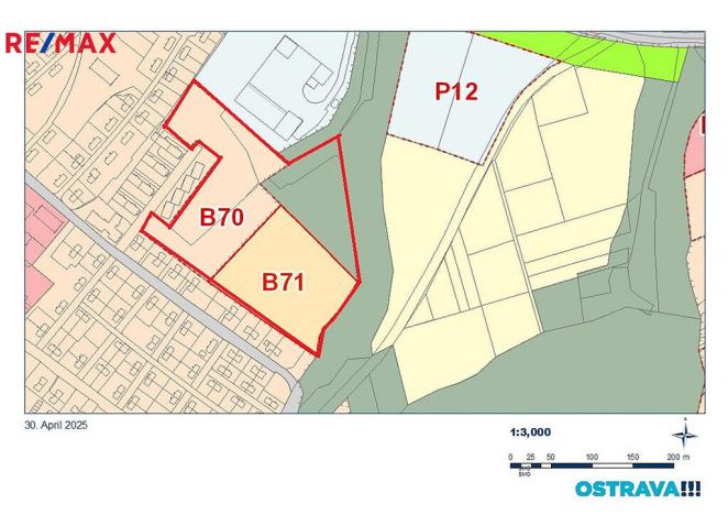 Prodej pozemku, Ostrava, 46126 m2