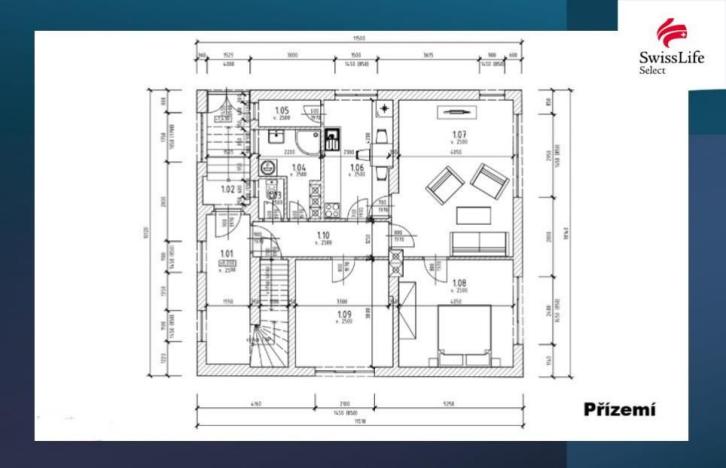 Prodej vícegeneračního domu, Jeneč, Dobrovízská, 171 m2