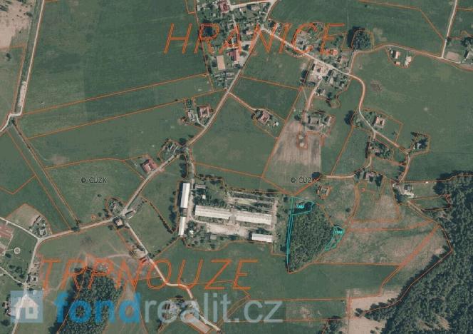 Prodej pozemku, Hranice, 3147 m2