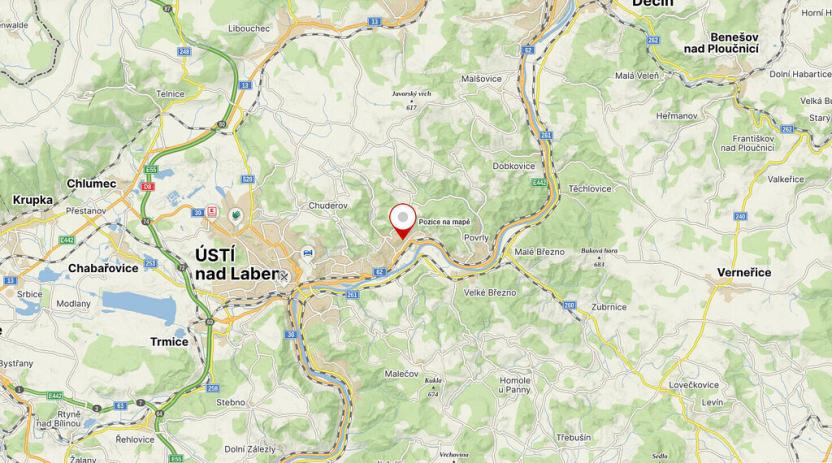 Prodej pozemku, Ústí nad Labem - Mojžíř, 2064 m2