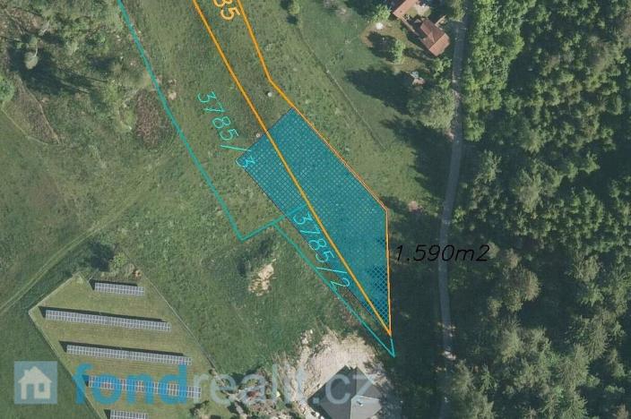 Prodej pozemku, Besednice, 1590 m2