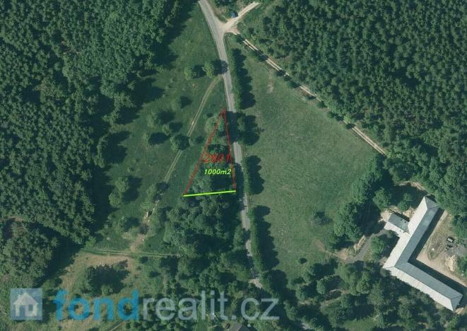 Prodej pozemku, Slavonice, 1000 m2