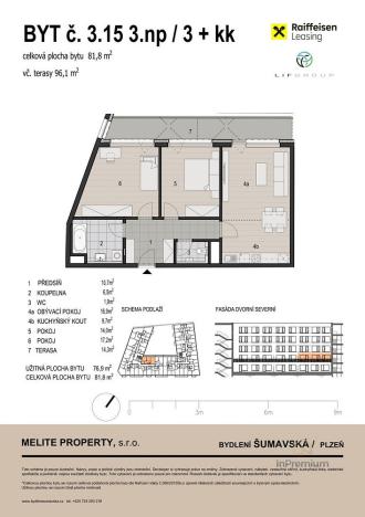 Prodej bytu 3+kk, Plzeň, 82 m2
