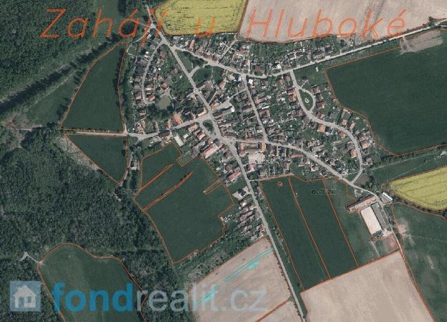 Prodej pozemku, Zahájí, 1591 m2