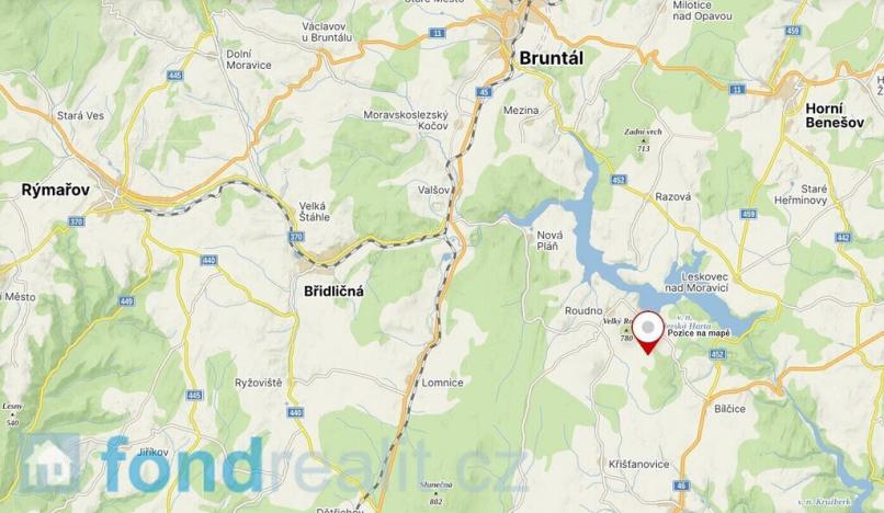 Prodej pole, Roudno, 611 m2