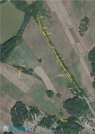 Prodej pozemku, Chlum u Třeboně - Žíteč, 3763 m2