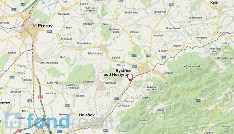 Prodej pozemku, Bystřice pod Hostýnem, 2273 m2