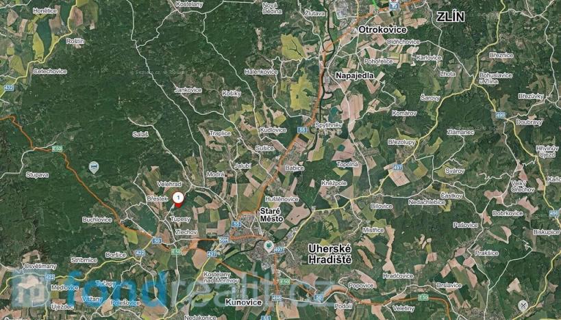 Prodej pole, Tupesy, 627 m2