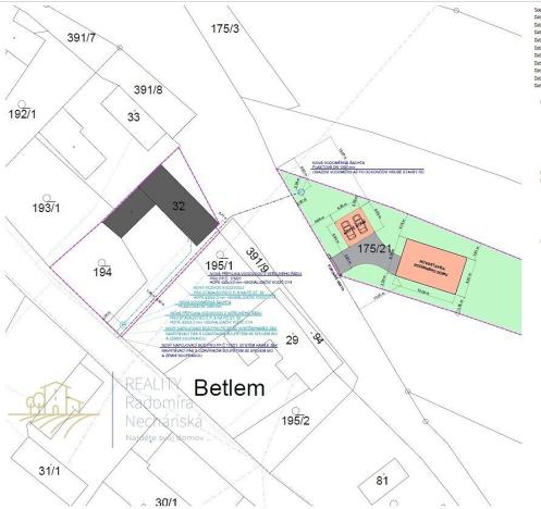 Prodej pozemku, Samšina - Betlem, 1900 m2