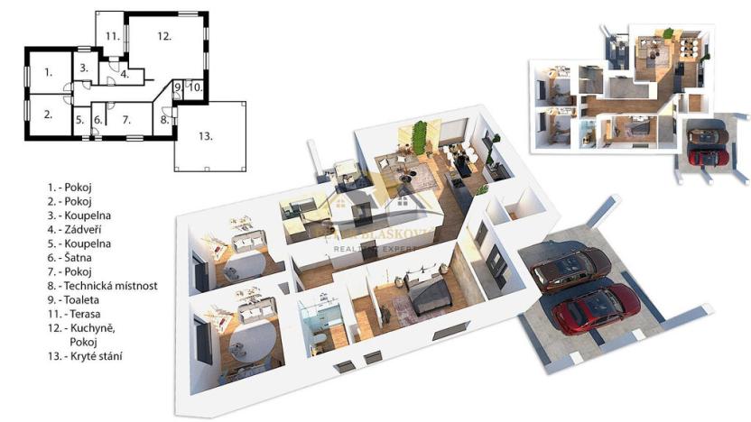 Prodej rodinného domu, Hrabětice, Pohraniční, 152 m2