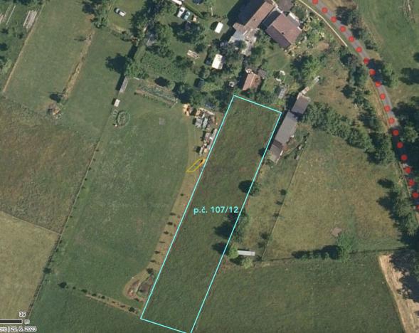 Prodej pole, Hoslovice, 2044 m2