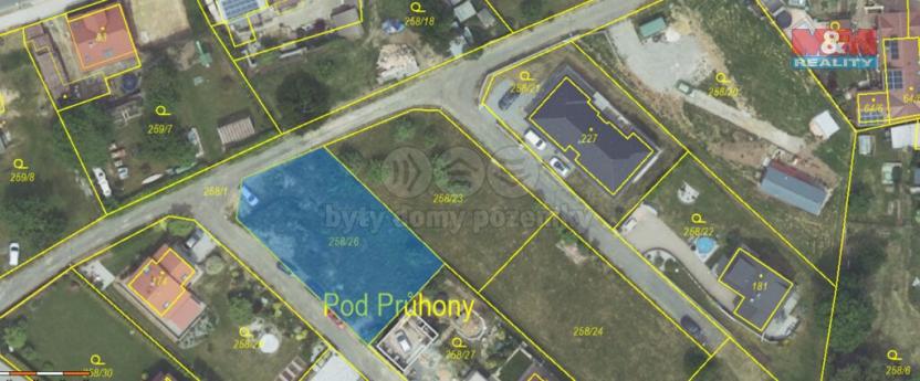 Prodej pozemku pro bydlení, Bavoryně, 741 m2