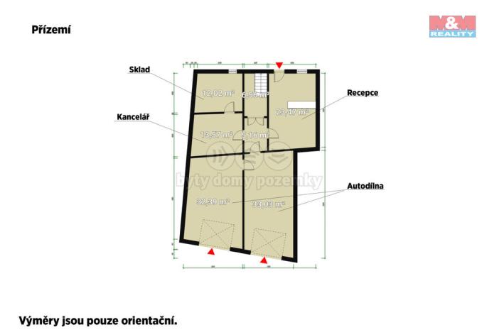 Pronájem výrobních prostor, Králův Dvůr, Plzeňská, 189 m2