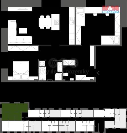 Prodej bytu 3+kk, Nový Jičín, Palackého, 90 m2