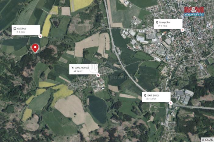 Prodej ubytování, Jiřice - Močidla, 1823 m2