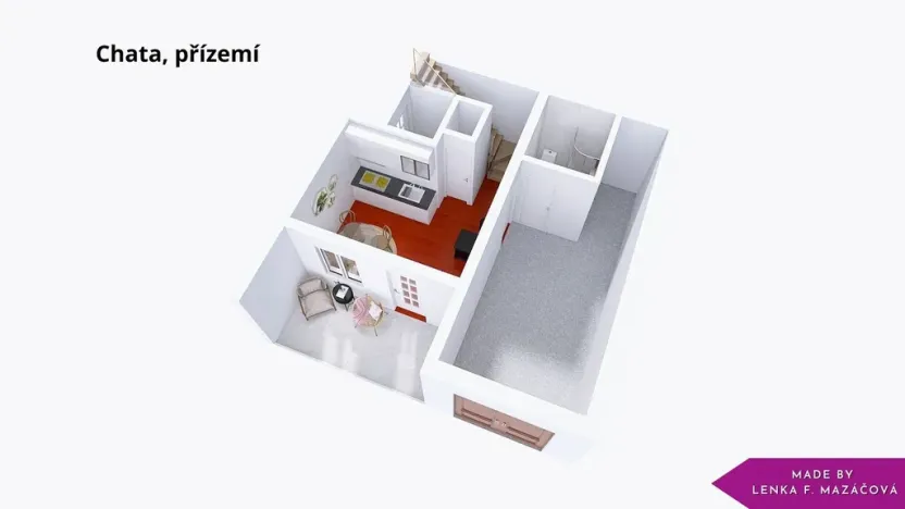 Prodej chaty, Mladecko, 82 m2