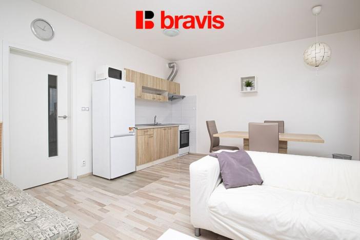 Pronájem bytu 1+kk, Brno - Slatina, Kigginsova, 40 m2