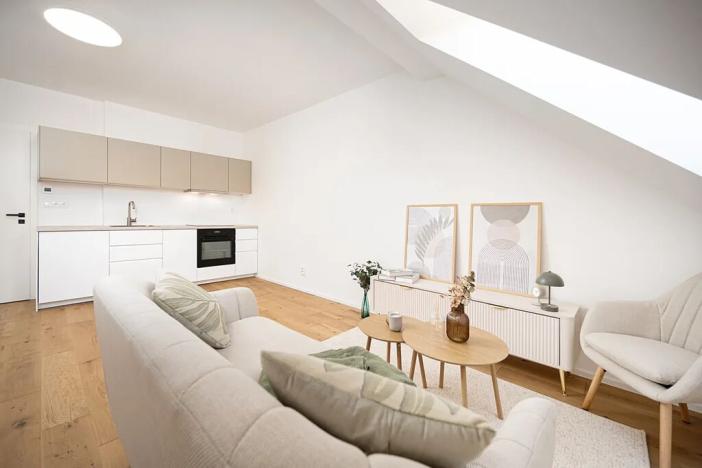 Prodej bytu 1+kk, Brno, Ptašínského, 46 m2