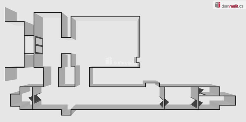 Pronájem obchodního prostoru, Brno - Brno-město, Nádražní, 93 m2