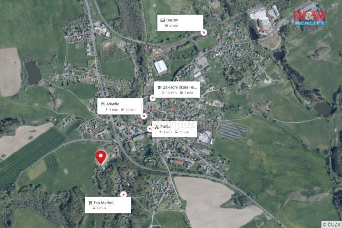 Prodej zahrady, Hazlov, 337 m2