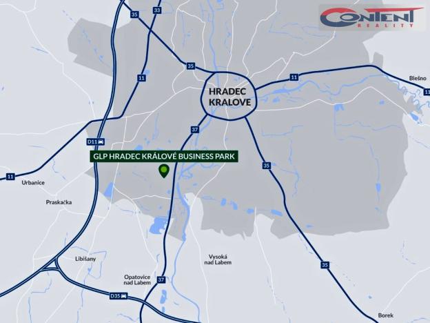 Pronájem výrobních prostor, Hradec Králové - Březhrad, Rovná, 2940 m2