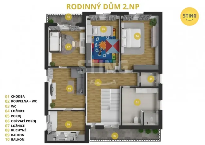 Prodej vily, Vřesina, 300 m2