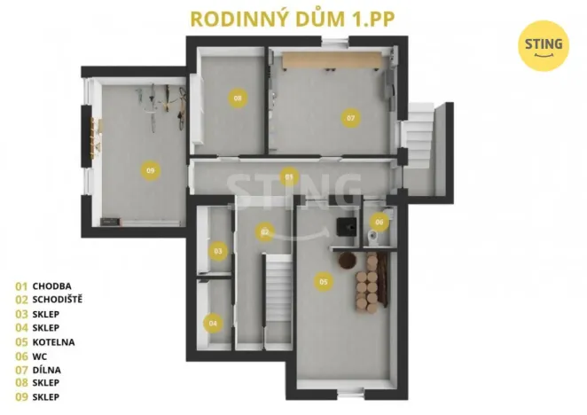 Prodej rodinného domu, Vřesina, 300 m2