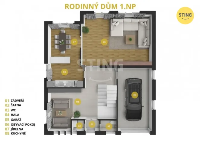 Prodej rodinného domu, Vřesina, 300 m2