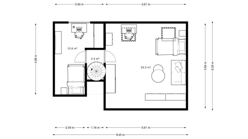 Prodej rodinného domu, Máslovice, Spojovací, 100 m2