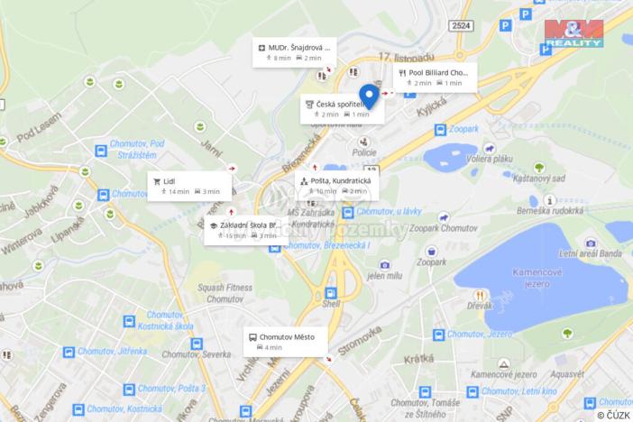 Pronájem bytu 2+1, Chomutov, Holešická, 62 m2