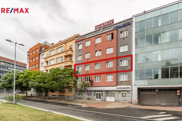 Pronájem kanceláře, Praha - Nusle, Hvězdova, 156 m2