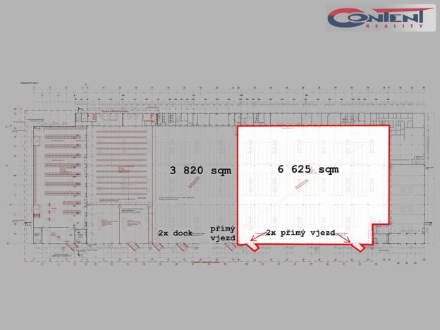 Pronájem skladu, Plzeň - Skvrňany, U Nové Hospody, 6625 m2