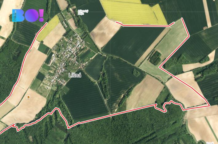 Prodej pole, Líšná, 103172 m2