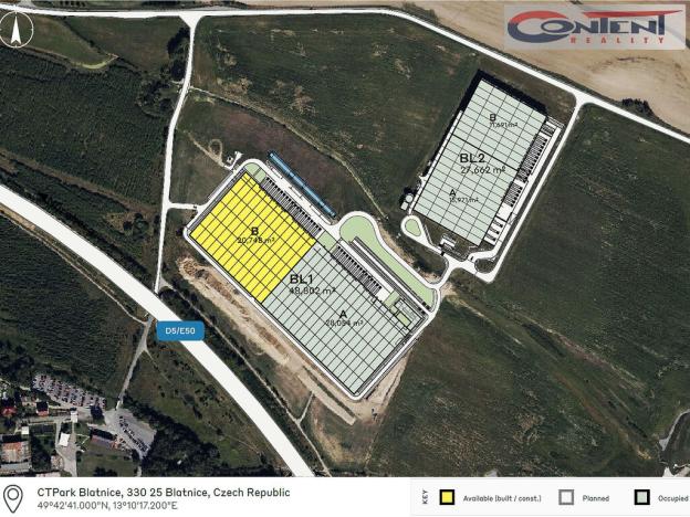 Pronájem výrobních prostor, Blatnice, 4000 m2