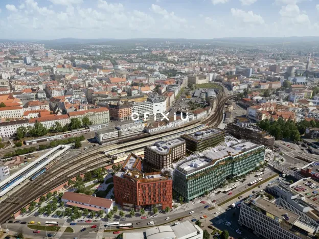 Pronájem kanceláře, Brno, Dornych, 1000 m2