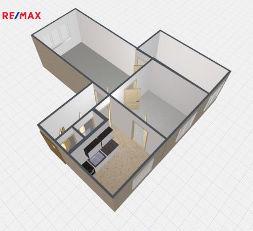Prodej bytu 3+1, Semily, Luční, 65 m2